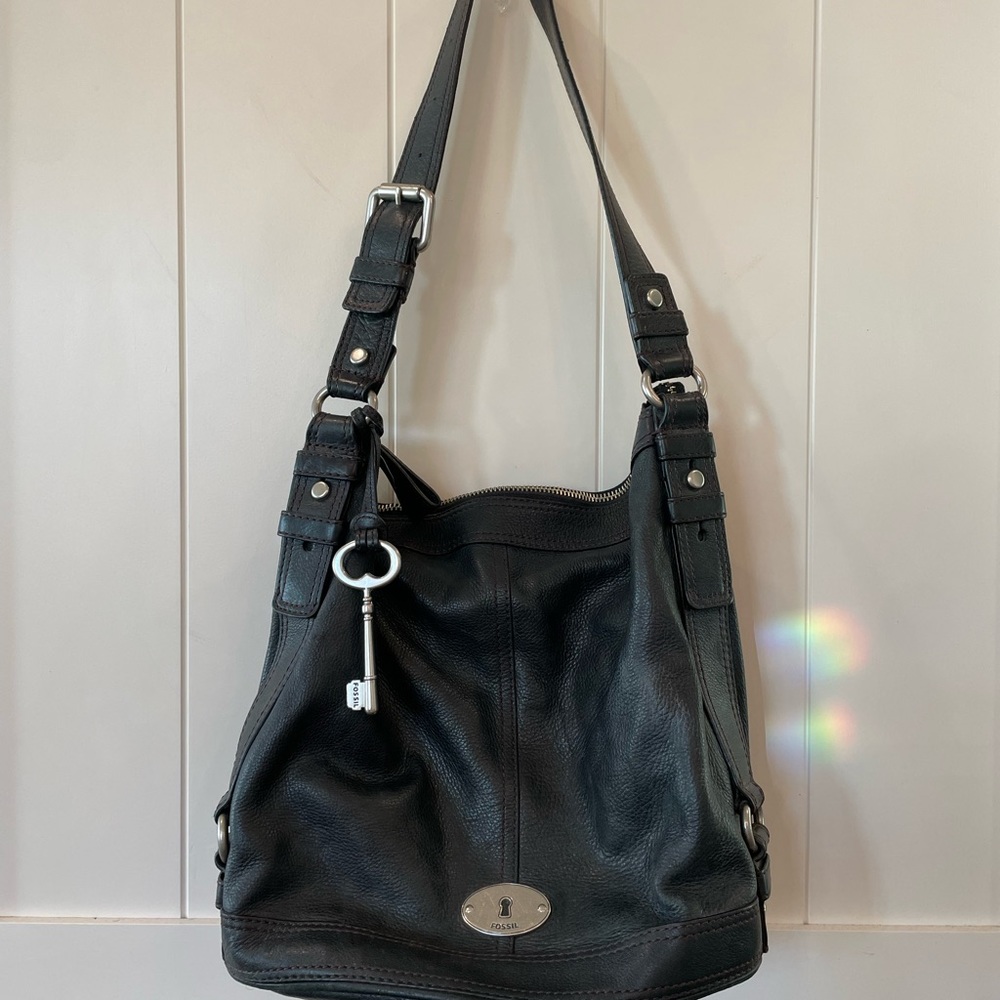 Vintage Fossil Leather Purse